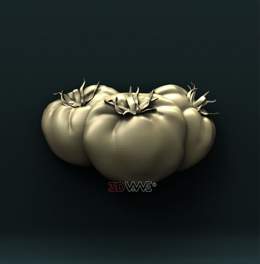 TOMATO 3D STL 3DWave