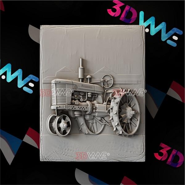 TRACTOR 3d stl 3DWave.us