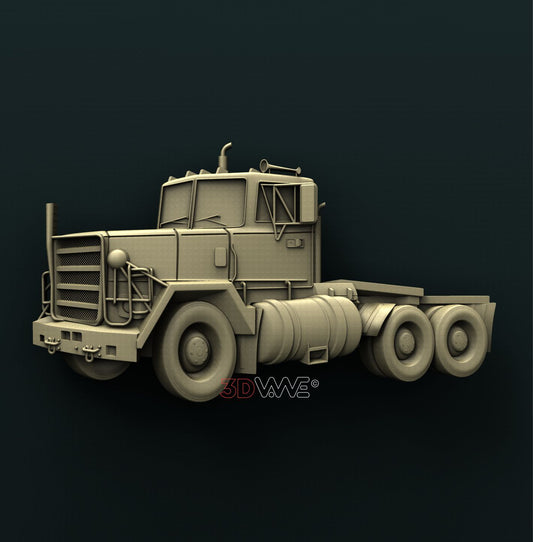 TRACTOR TRUCK M915 3D STL 3DWave