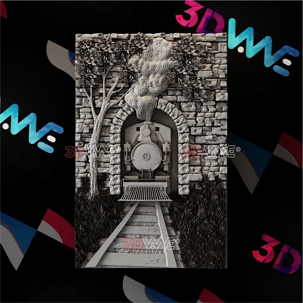 TRAIN 3d stl 3DWave.us