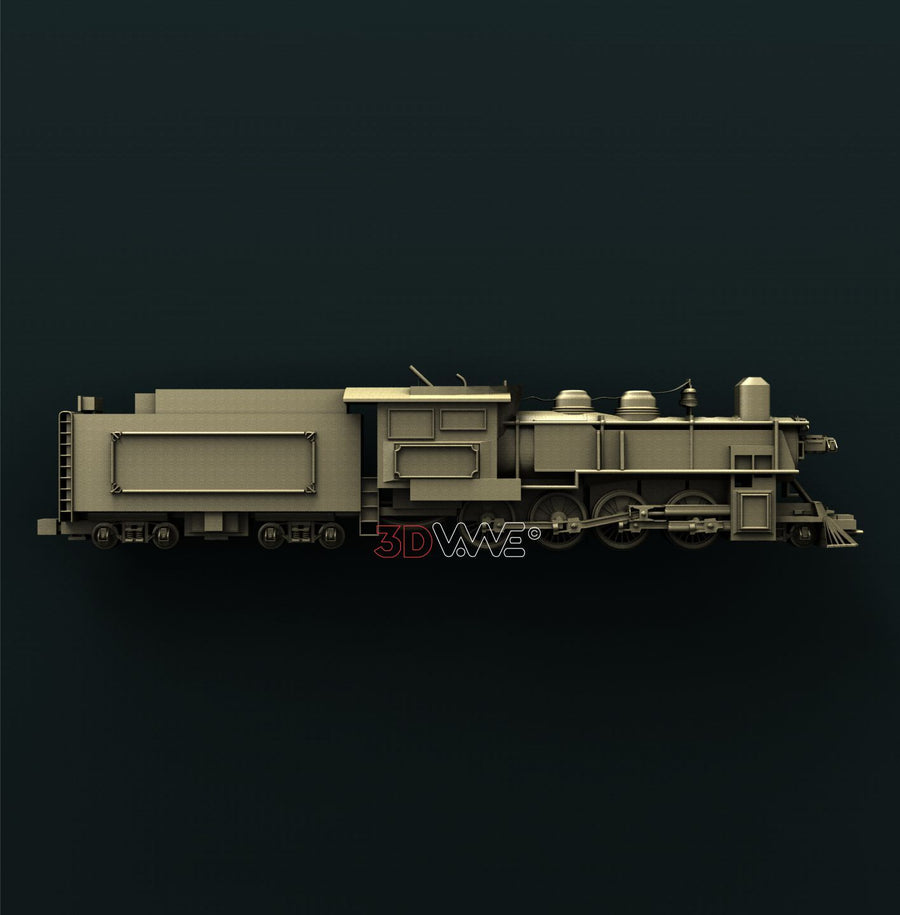 TRAIN 3D STL 3DWave