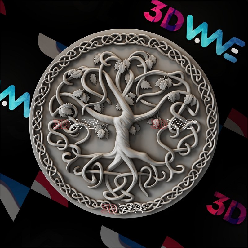 TREE OF LIFE 3d stl 3DWave.us