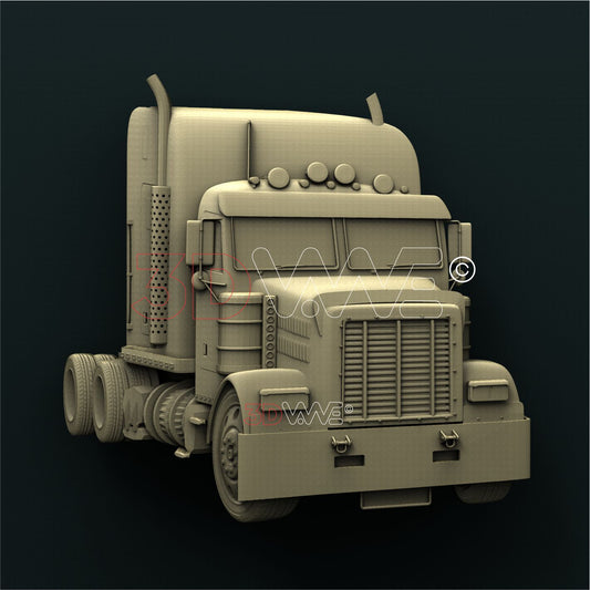TRUCK 3D STL 3DWave