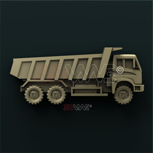 TRUCK 3D STL 3DWave