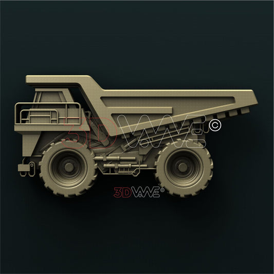 TRUCK 3D STL 3DWave