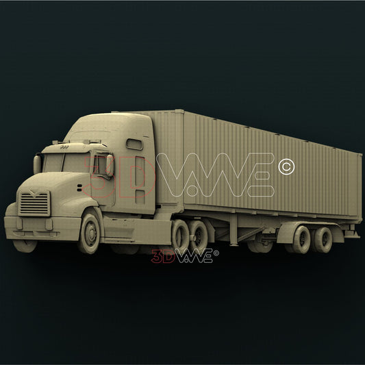 TRUCK 3D STL 3DWave