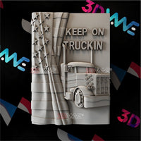 Thumbnail for TRUCKING AMERICA 3d stl 3DWave.us