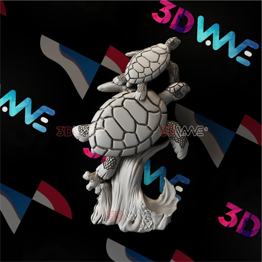 TURTLES 3d stl 3DWave.us