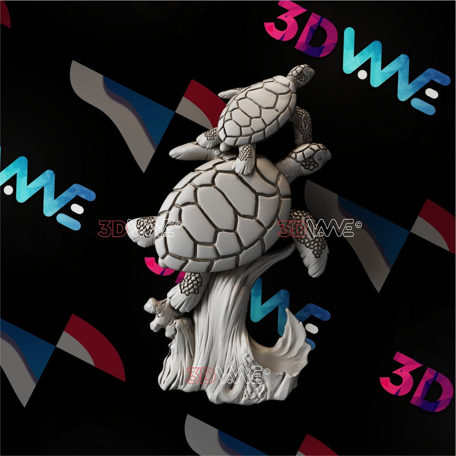 TURTLES 3d stl 3DWave.us