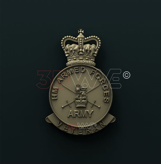 UK ARMY VETERAN 3D STL 3DWave