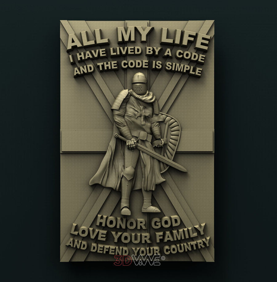 UK CRUSADERS 3D STL 3DWave