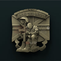 Thumbnail for UK SOLDIER 3D STL 3DWave