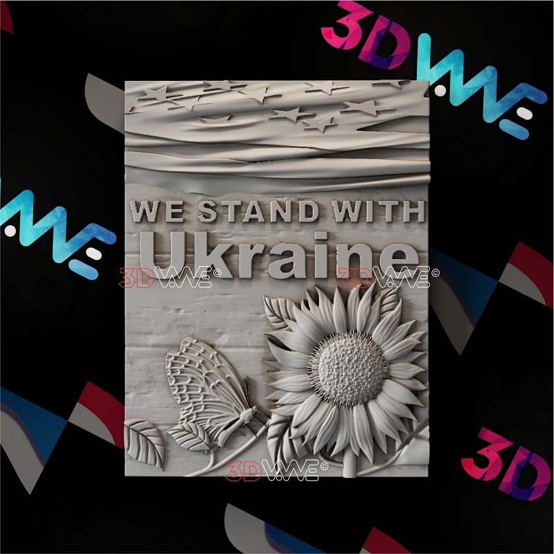 UKRAINE 3d stl 3DWave.us