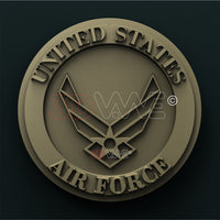 Thumbnail for US AIR FORCE SEAL 3D STL 3DWave