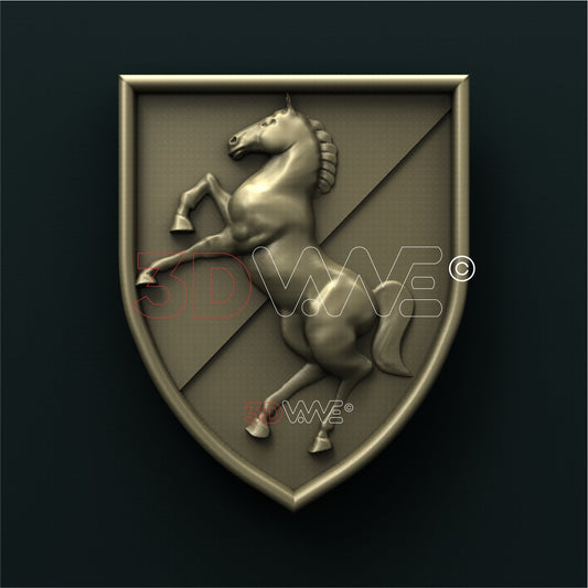 US ARMY, 11th ARMORED CAVALRY 3D STL 3DWave