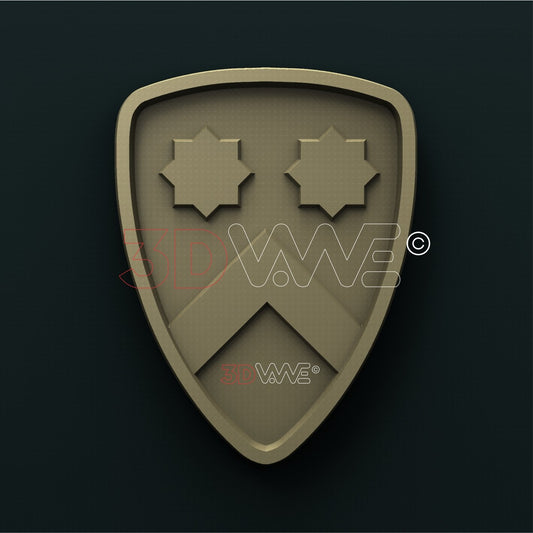US ARMY, 2nd CAVALRY DIVISION 3D STL 3DWave
