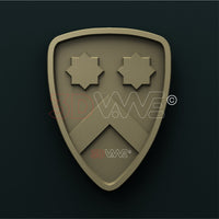 Thumbnail for US ARMY, 2nd CAVALRY DIVISION 3D STL 3DWave