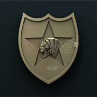 Thumbnail for US ARMY, 2nd INFANTRY DIVISION 3D STL 3DWave