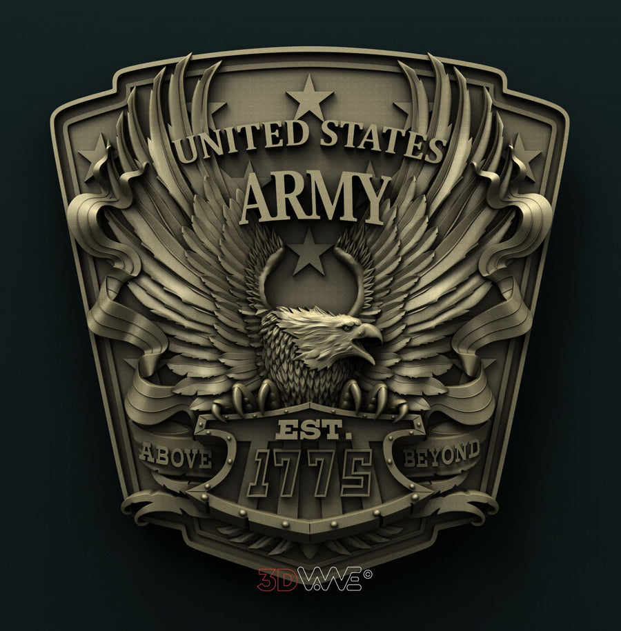 US ARMY 3D STL 3DWave