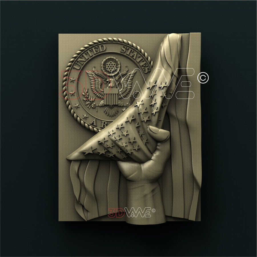 US ARMY 3D STL 3DWave