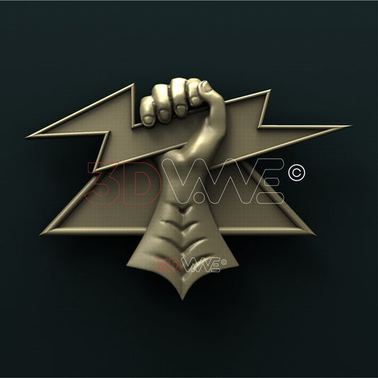 US ARMY 4th ARMORED DIVISION 3D STL 3DWave