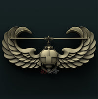 Thumbnail for US ARMY AIR ASSAULT BADGE 3D STL 3DWave