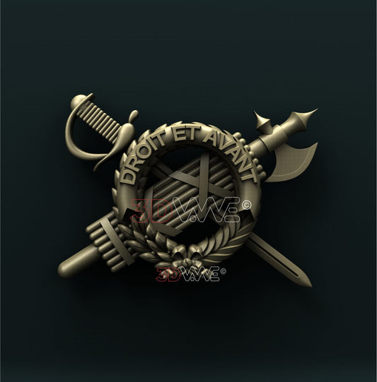 US ARMY INSPECTOR GENERAL 3D STL 3DWave