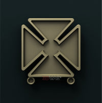 Thumbnail for US ARMY MARKSMAN BADGE 3D STL 3DWave