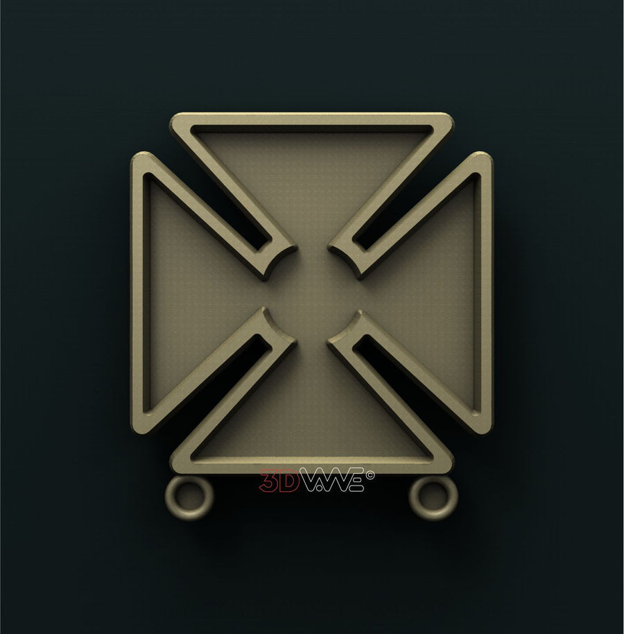 US ARMY MARKSMAN BADGE 3D STL 3DWave