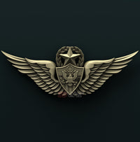 Thumbnail for US ARMY MASTER AIRCREW BADGE 3D STL 3DWave