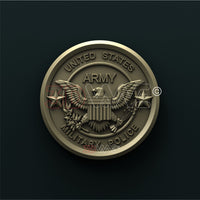 Thumbnail for US ARMY MILITARY POLICE 3D STL 3DWave