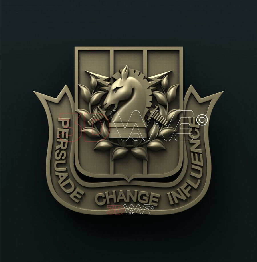 US ARMY PSYCHOLOGICAL OPERATIONS 3D STL 3DWave