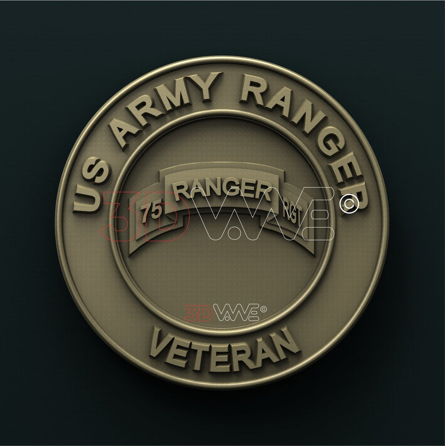 US ARMY RANGER 3D STL 3DWave