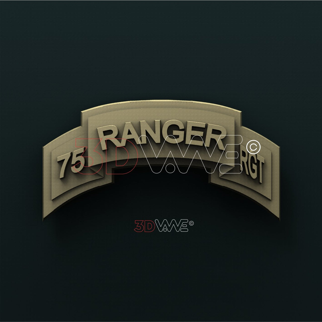 US ARMY RANGER 3D STL 3DWave