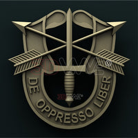 Thumbnail for US ARMY SPECIAL FORCES 3D STL 3DWave