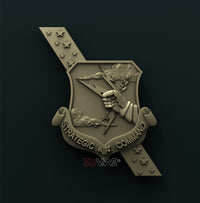 Thumbnail for US ARMY, STRATEGIc AIR COMMAND 3D STL 3DWave