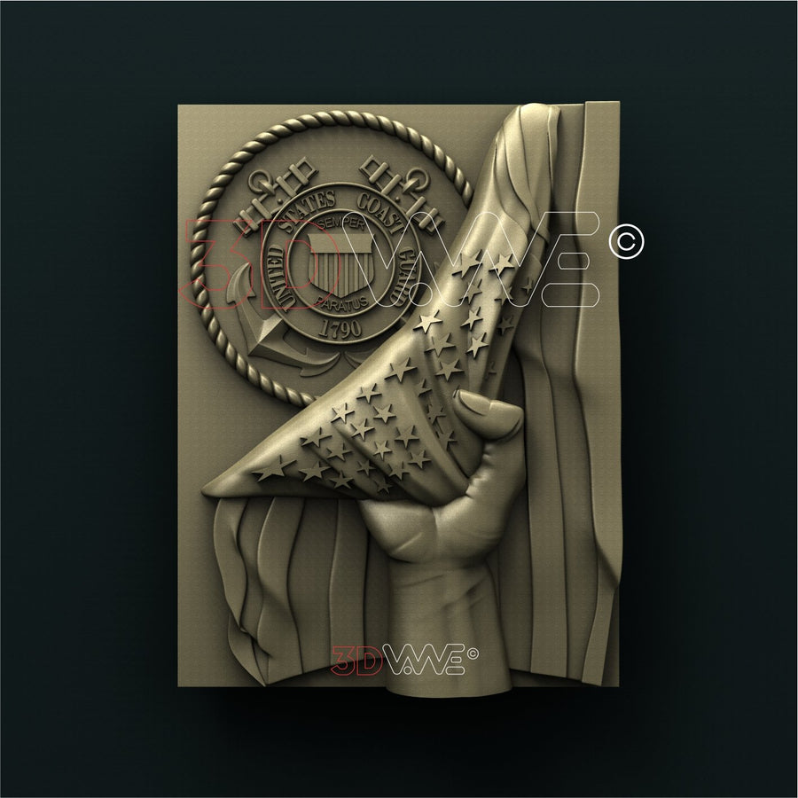 US COAST GUARD 3D STL 3DWave