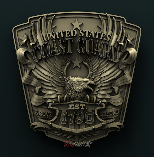 US COAST GUARD 3D STL 3DWave