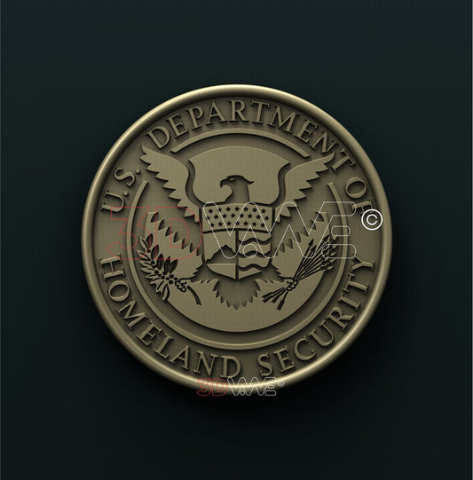 US DEPARTMENT OF HOMELAND SECURITY 3D STL 3DWave
