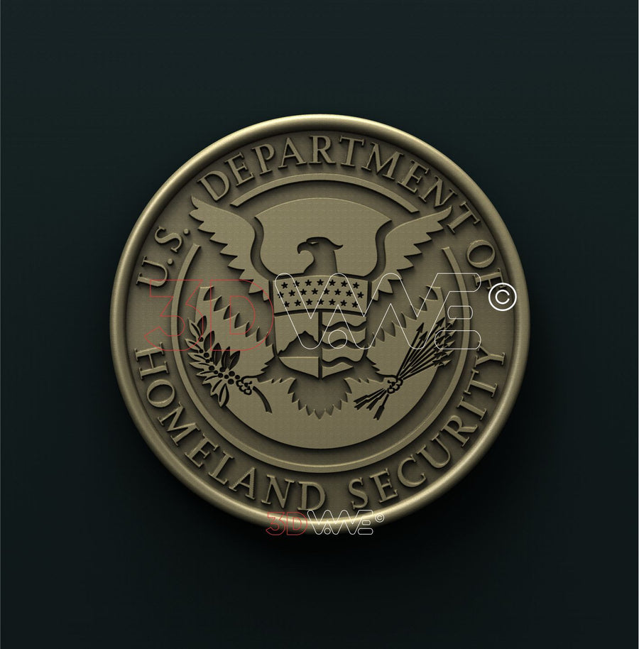 US DEPARTMENT OF HOMELAND SECURITY 3D STL 3DWave