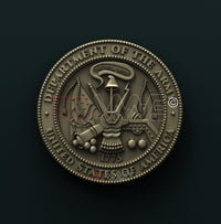 Thumbnail for US DEPARTMENT OF THE ARMY 3D STL 3DWave