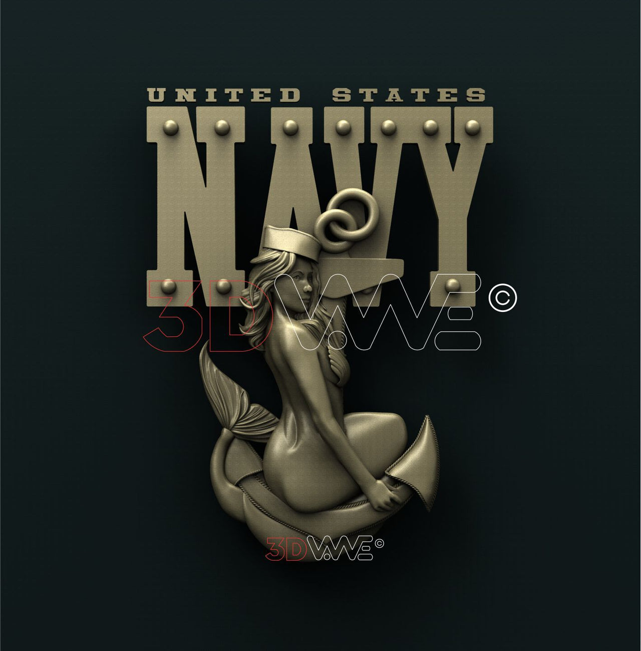 US NAVY 3D STL 3DWave