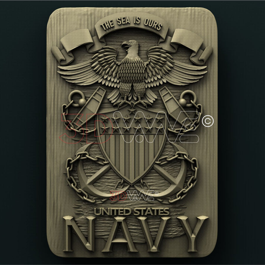 US NAVY 3D STL 3DWave