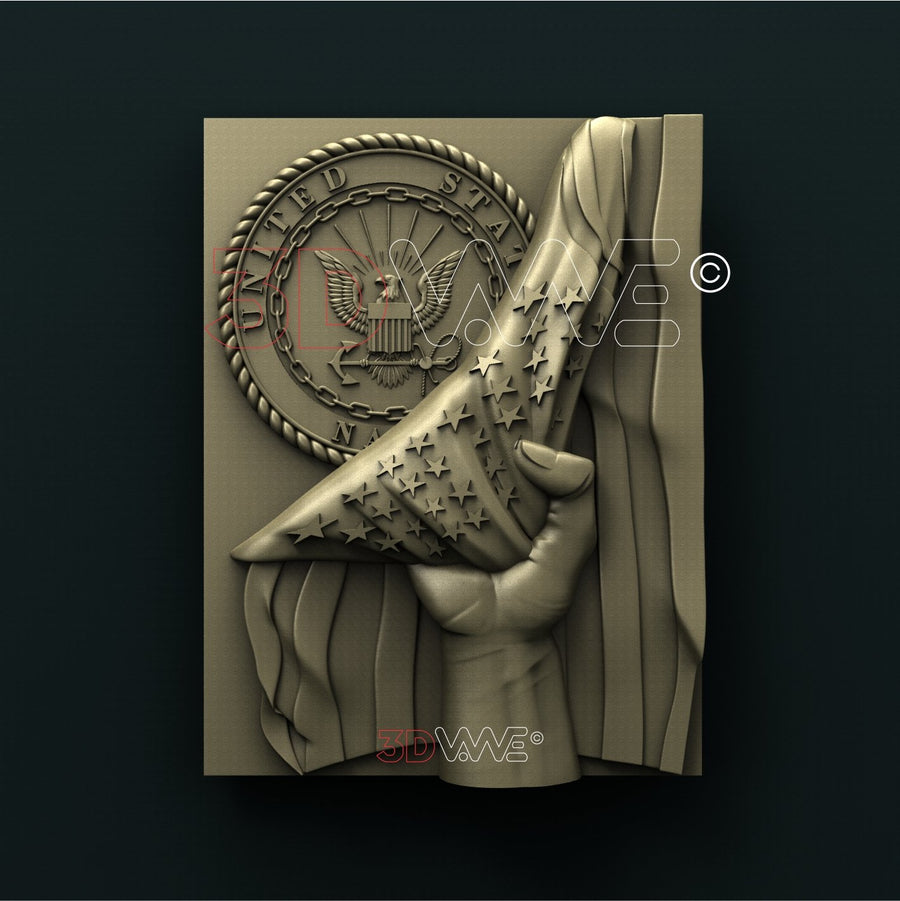 US NAVY 3D STL 3DWave