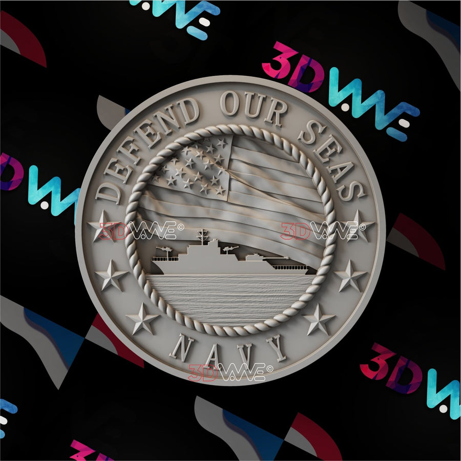 US NAVY 3d stl 3DWave