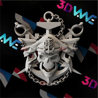 Thumbnail for US NAVY CHIEF 3d stl 3DWave