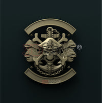 Thumbnail for US NAVY PLAQUE 3D STL 3DWave