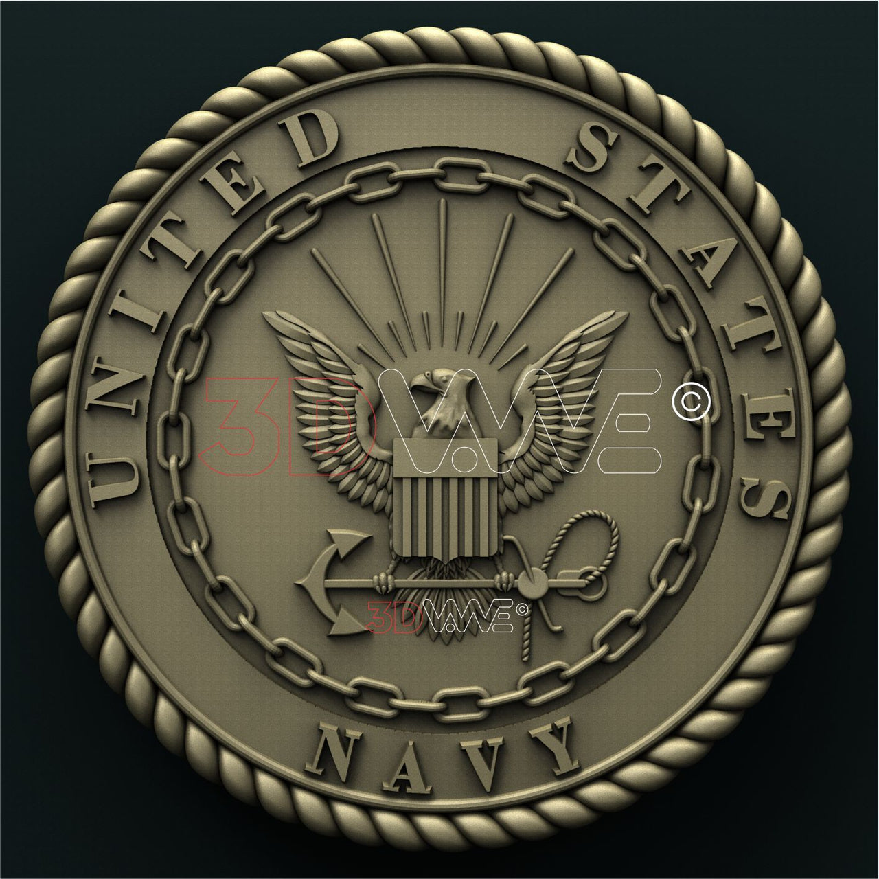 US NAVY SEAL 3D STL 3DWave