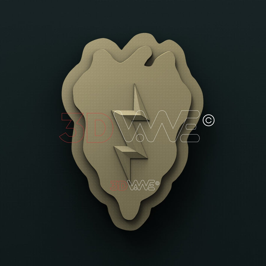 USA ARMY, 25th INFANTRY DIVISION 3D STL 3DWave