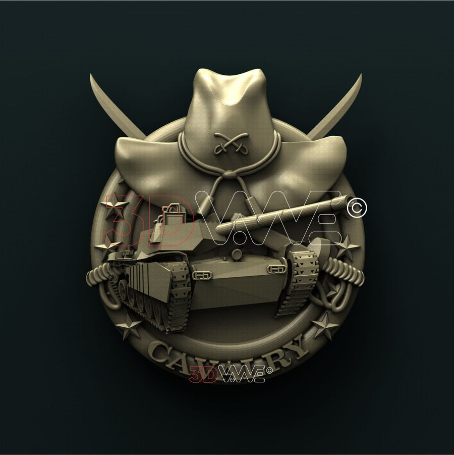 USA ARMY CAVALRY 3D STL 3DWave